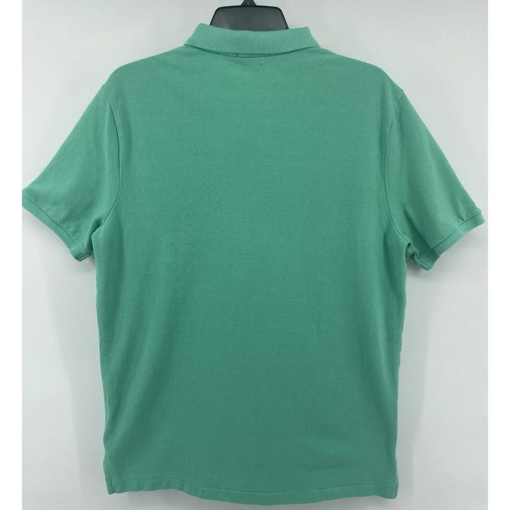 Polo Ralph Lauren Polo Shirt Men Medium Green Classic Fit Golf Old Money Coastal